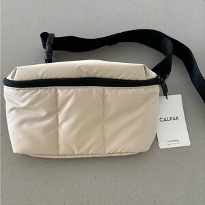 NWT CALPAK Luka belt bag in oatmeal